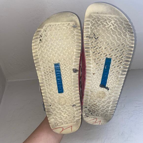 Birkenstock Kay Flower Field Rose Birko-Flor Clog Womens Size 37 6 to 6.5 Pink - Picture 5 of 5